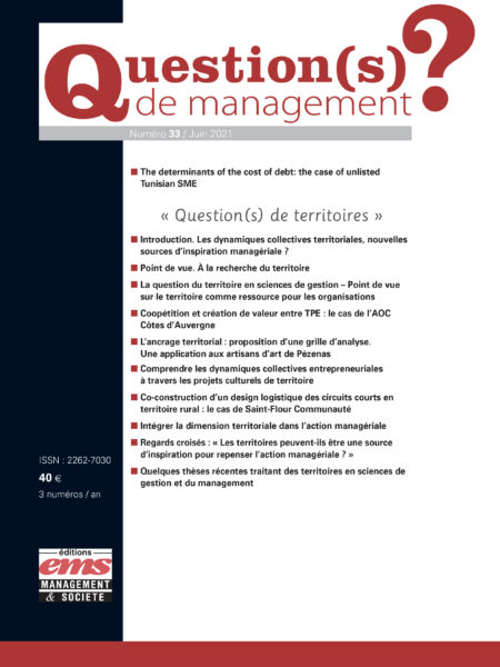 QUESTION(S) DE MANAGEMENT - N°33