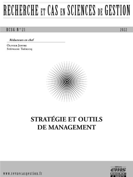 RECHERCHE ET CAS EN SCIENCES DE GESTION - N°21