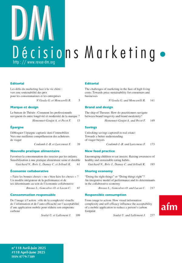 DÉCISIONS MARKETING – N°118